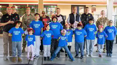 Leaven Kids Honors Military